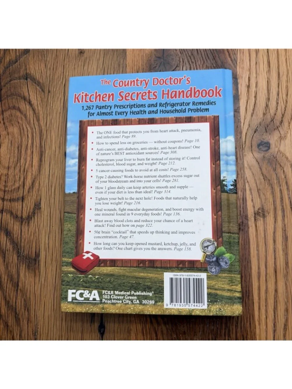 The Country Doctor's Kitchen Secrets Handbook - Hardcover - EUC